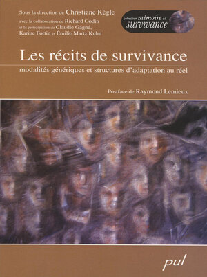 cover image of Les récits de survivance